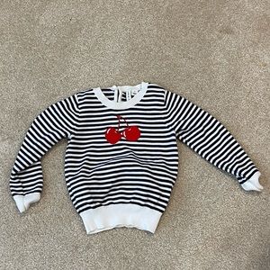 Janie and Jack cherry sweater